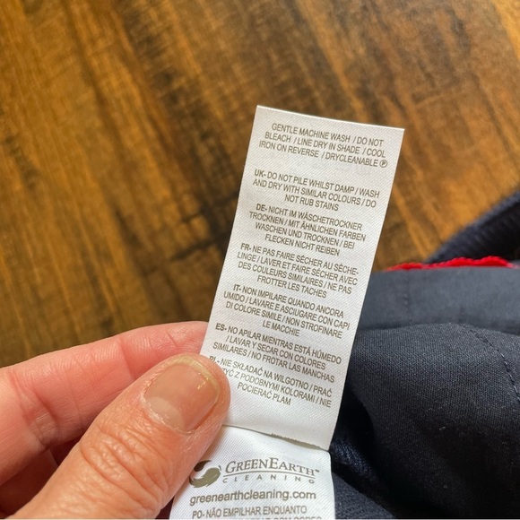 Boden Corduroy flare pants US size 10R Navy - Picture 7 of 8